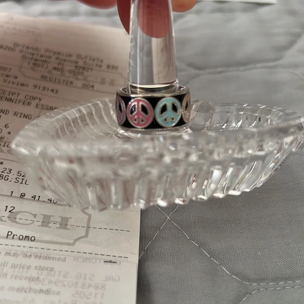 Coach Peace Ring - Picture 7 of 11